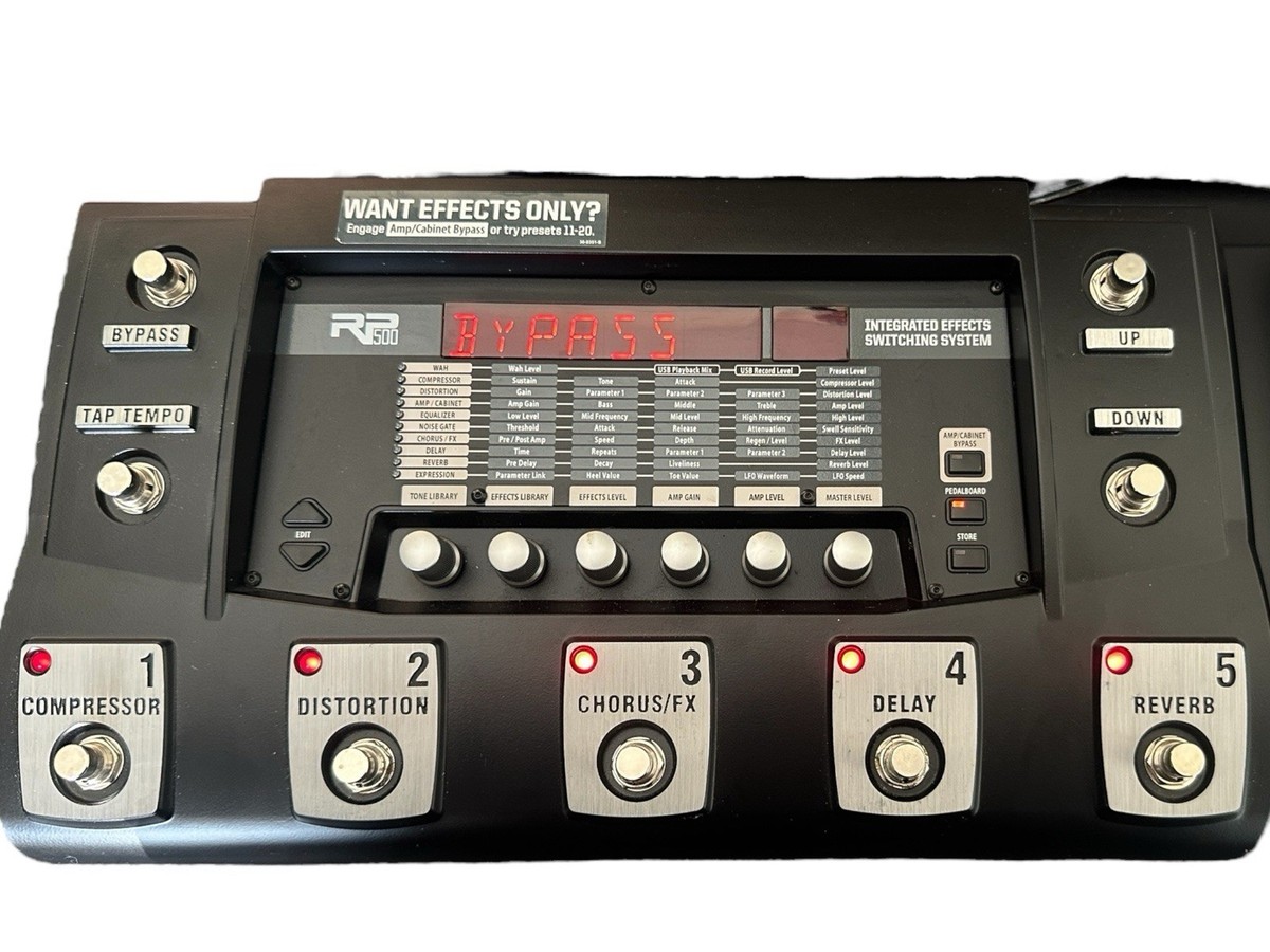 Digitech RP500 デジテック マルチエフェクター DigiTech RP500｜SOUNDMART