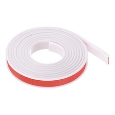 16mmx3000mm Flexible TPE Self Adhesive U-Shape Veneer Edging Edge Banding White
