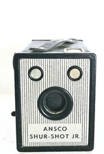Ansco Shur-Shot Jr Box Camera Vintage Untested