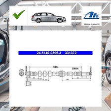 1x Ate Bremsschlauch AUDI A4 Avant (8K5, B8) 2.0 TDI