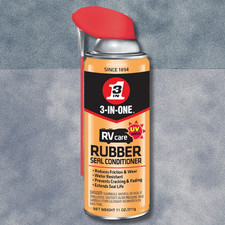 Rvcare Rubber Seal Conditioner with SMART STRAW SPRAYS 2 WAYS, 11 OZ