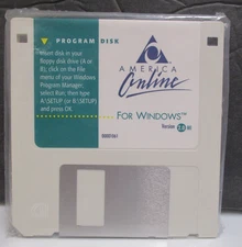 AOL America Online Version 2.0 MI - 3.5" Floppy Disk Sealed