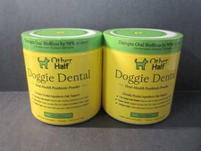 Other Half 4.1oz. Bacon Flavor Doggie Dental Supplement Powder 06/2027 - Qty 2