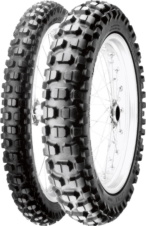 Motorcycle Knobbly Tyre Pirelli MT21 Rallycross 120/90 -18 65R TT Rear - Image 14
