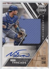2017 Elite Extra Edition Future Threads Silhouettes 7/99 Nick Dini Auto 0rf