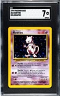 Mewtwo - Pokemon Base Set - SGC 7