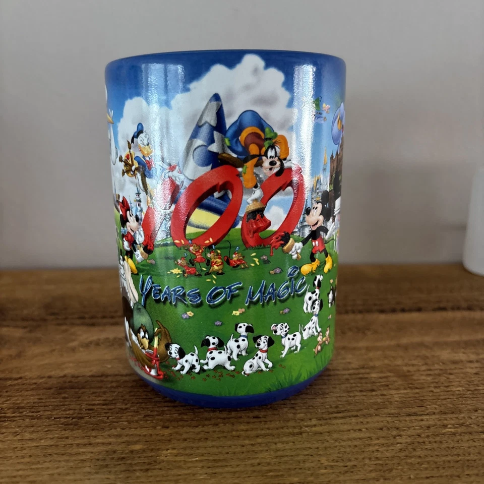 Walt Disney World 100 Years of Magic mug, On Parade 2001 never used displayed - Image 1 of 4