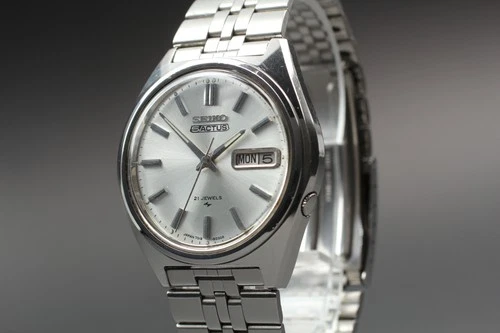 Vintage 1974 [Near MINT] Seiko 5 Actus 7019-8010 Automatic Men's Watch JAPAN