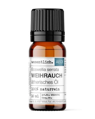 Weihrauchöl (10ml) - 100% naturreines ätherisches Öl von wesentlich.