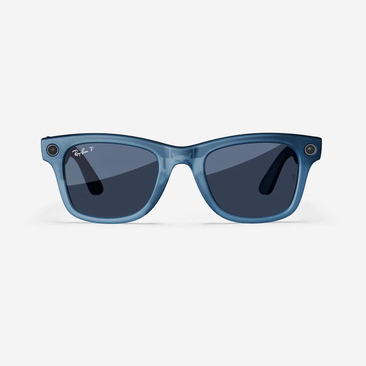 Ray-Ban  Wayfarer ジーンズ　新品未開封　レイバン　メタ Ray-Ban Meta Wayfarer (Refurbished), Matte Jeans Transparent