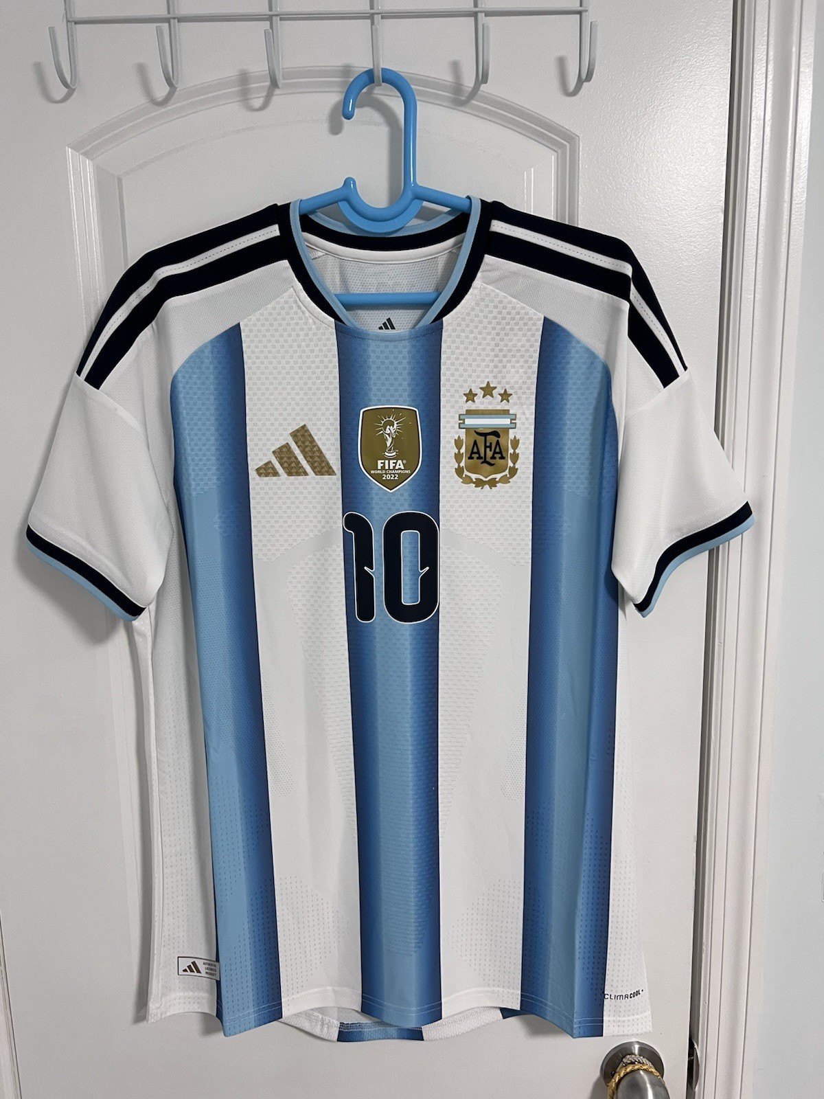 Lionel Messi Argentina National Team Adidas 2026 Home On-Field Authentic Jersey
