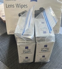 Zeiss Pre-Moistened Lens Cleaning Wipes, 200 Count, Individually Wrapped, New