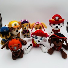 Paw Patrol plush small Lot of 8 Paw Patrol Plush 5"-8  