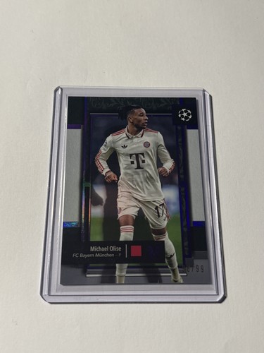 Topps Total Football 24/25 Michael Olise Pro Pass /99 Bayern München 05/99