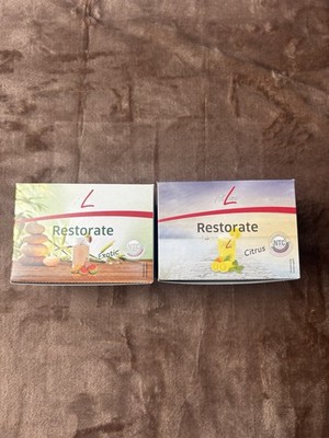 2er SET Fitline Restorate, 1x Citrus, 1x Exotic    Mhd 03.2027 NEU OVP