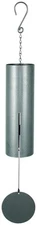 Carson 36" Cylinder Bell - Pewter Fleck,Wind Chimes