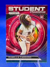 2024 Panini Prizm Draft Picks Kamilla Cardoso Student Orientation Silver RC #4