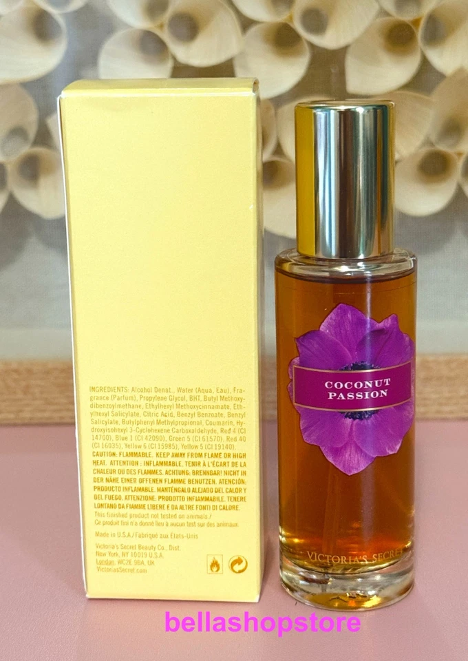 RARE Victoria's Secret Coconut Passion Eau De Toilette Spray 1 fl oz Retired - Image 2 of 2