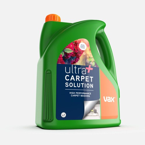 Vax Ultra+ 4L Carpet Cleaner, Stain Remover Shampoo, Rose Burst Scent 