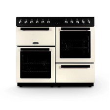 Montpellier MDFRC100C - Cream Freestanding Range Cooker - 7 Gas Burners - 2