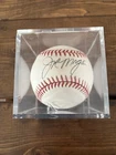 JOE MORGAN AUTOGRAPHED BASEBALL AND PICTURE AUTHENTICATED