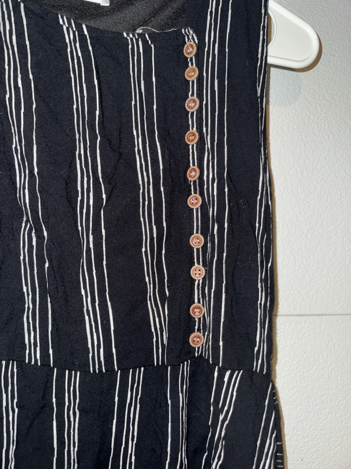 Basic Designer Studio Black And White Striped Dre… - image 2