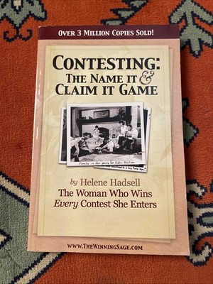Contesting : The Name It  And Claim It Game. Helene Hadsell  The Woman Who Wins