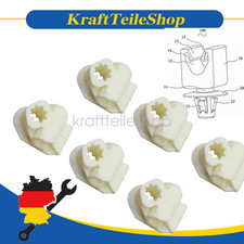 6 x Clips Bremsleitungshalter für VW Passat Touran Jetta Seat Toledo Lupo EOS