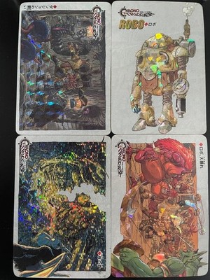 [Price Reduced] Chrono Trigger Game Bundle Cards (Set of 4) 1995