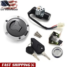 Ignition Switch Fuel Gas Cap Lock Key Set for Honda Grom125 2017-2024 MSX125