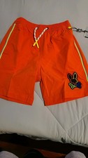 Psycho Bunny Swim Trunks Size 5/6 Youth Liner Pockets NWT