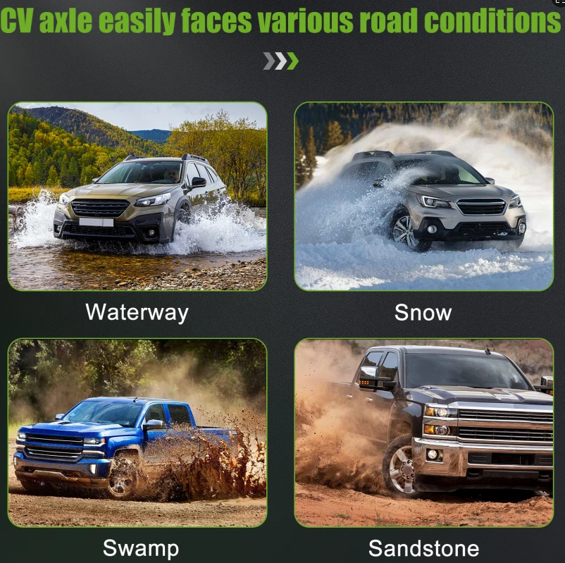 Conjunto de eje CV delantero derecho pasajero derecho para Chevrolet Sonic L4 2012-2020 1,4 L Foto 3 de 4