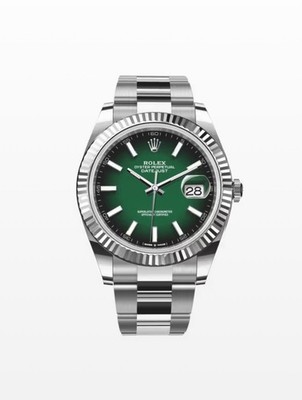 ROLEX DATEJUST 41 OMBRE WEISSGOLD/STAHL, NEUHEIT 2026, REF: 126334, FULL SET