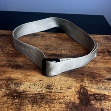 Raine Medium Military Rigger's Belt Khaki Made in the USA 1.75" Wide