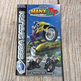 Sega Manx TT SuperBike Sega Saturn Complete With Manual (PAL)