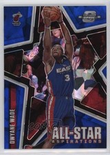 2020-21 Panini Contenders Optic Blue Cracked Ice Prizm Dwyane Wade #22 HOF 0qc1