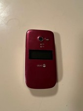 Doro PhoneEasy 626 - Red and White  Consumer Cellular  Flip Phone