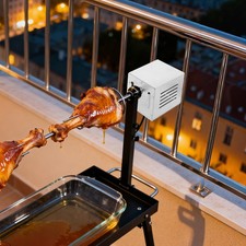 220V BBQ Röster Spanferkelgrillmotor Elektromotor Drehspieß Edelstahl Motor 25W