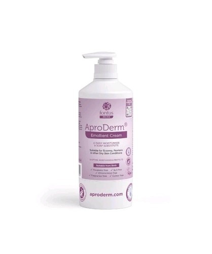 Aproderm Emollient Cream 500g Dry Skin Cream Moisturising Relief