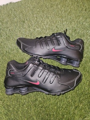 Size 11.5 - Nike Shox NZ (378341 017) Black Varsity Red