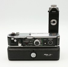 USED Nikon MD-2 Motor Drive W/ MB-1 Power Pack