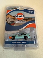Greenlight 1:64 Gulf Oil Special Edition Series 1-1989 Ford Mustang GT#71  E67
