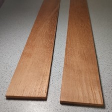 Spanish Cedar Lumber 2" X 14" X 1/4" Planed 4 Sides Two Pieces Wood Aged