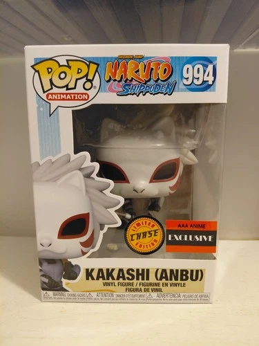 Funko Pop! Vinyl: Naruto Shippuden Kakashi (ANBU) #994 AAA Anime Exclusive Chase