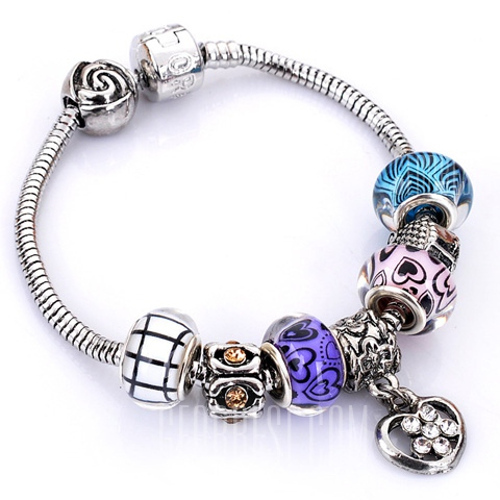 EPIC FASHION- Trendy Flower Elephant Butterfly Bead Bracelet - Picture 7 of 7