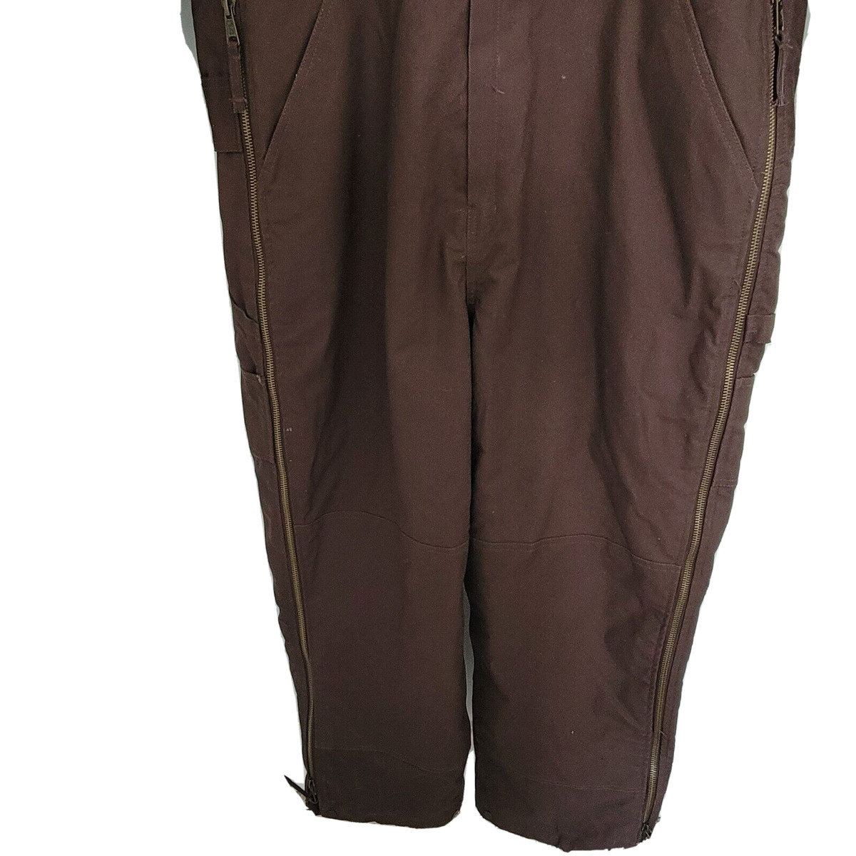 Wells Lamont Coverall Jumpsuit XL Men's NWOT Insulated Brown Canvas Workwear View 3