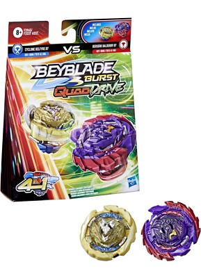 2022 Beyblade Burst QuadDrive- Cyclone Belfyre B7 vs Berserk