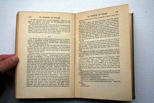 H. V. Morton 1932 IN SEARCH OF WALES hc 1st Prt plates Mt Snowdon coal mines - Bild 5 von 5