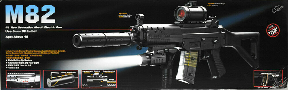 Double Eagle M82P SIG 552 Semi/Full Auto Airsoft Electric Assault Double Eagle M82P SIG 552 Semi/Full Auto Airsoft Electric Assault