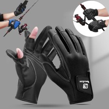Winter Fishing Gloves 2 Cut Half-Finger Flexible Anti-Slip Neoprene Warm Gloves